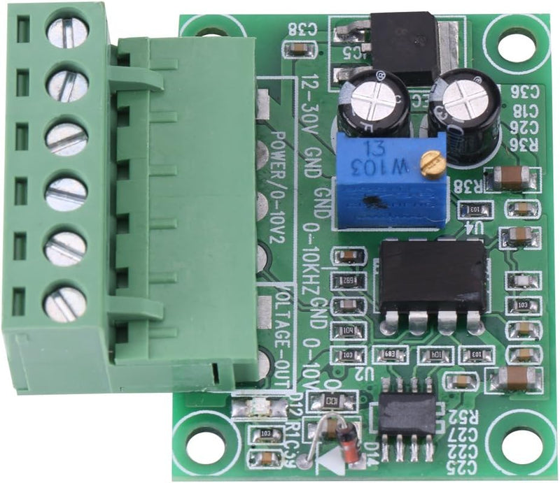 0-10KHz bis 0-10V Frequenz zu Spannungswandler Modul F/V Digital zu Analogplatine zum Schalten von S