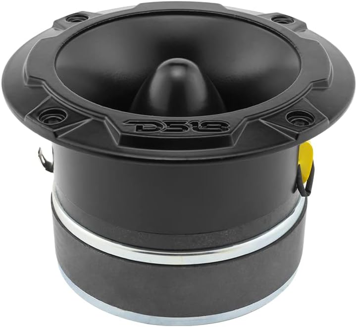 DS18 PRO-TWX4 11,4 cm Super Bullet Hochtöner mit 4,4 cm Titan-Schwingspule – 4 Ohm, 560 Watt (1 Laut