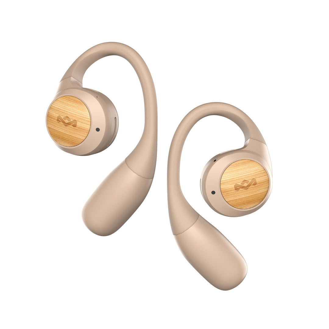 Marley House of Liberate Open Ear Kopfhörer Bluetooth - Open Ear Headphones mit Mikrofon, Earbuds mi
