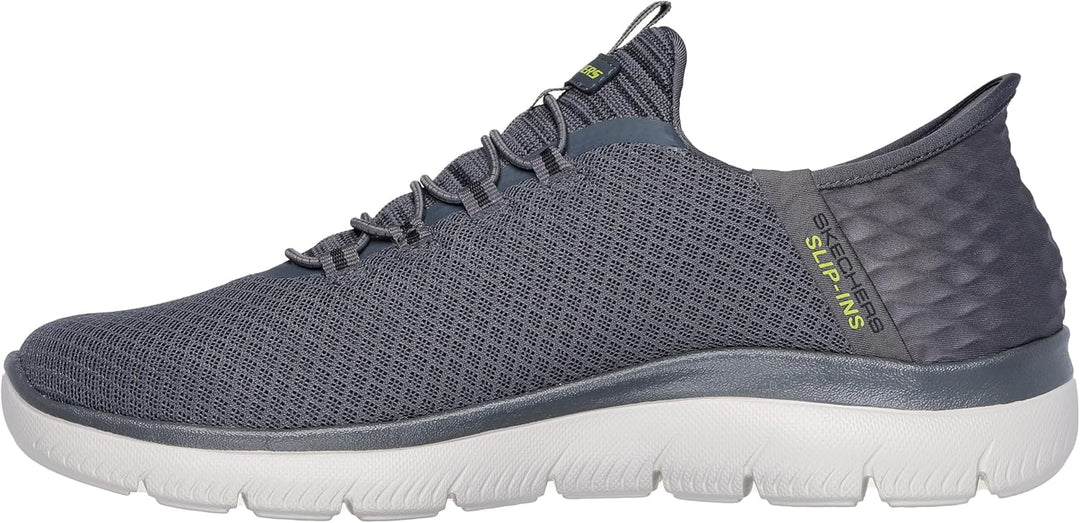 Skechers Herren Summits High RangeSneakers 39 EU Charcoal Mesh Trim, 39 EU Charcoal Mesh Trim