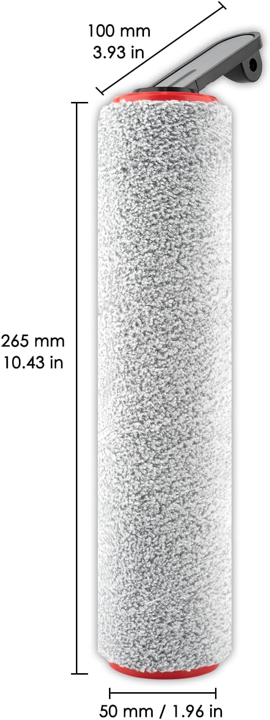 (3 Stück) H14 Pro Ersatz rollenbürsten kompatibel mit Dreame H14 Pro Nass- und Trockensauger, Rollen