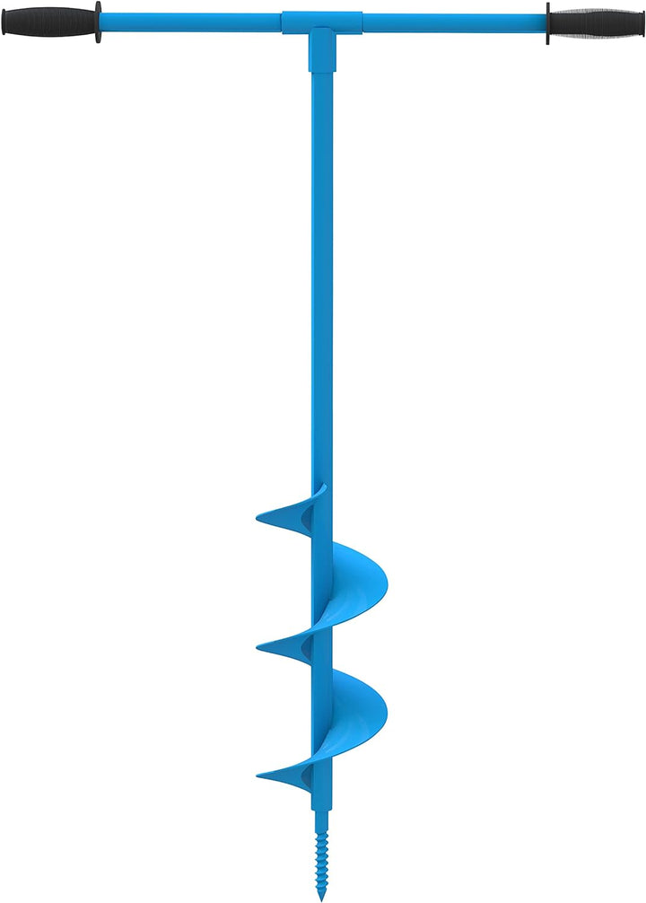 Güde 94136 GH 150 Handerdbohrer Erdlochbohrer Pfahlbohrer Pflanzbohrer für Löcher bis 150mm Ø, Blau