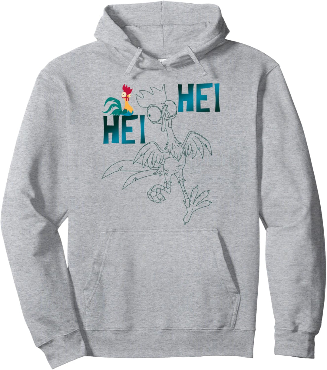 Disney Moana Hei Hei Outline Pullover Hoodie