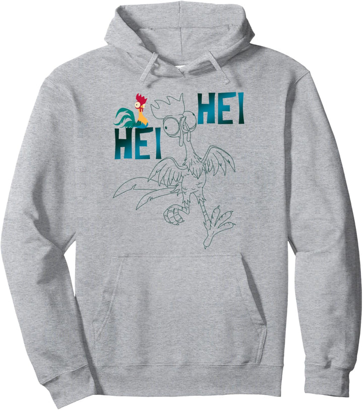 Disney Moana Hei Hei Outline Pullover Hoodie