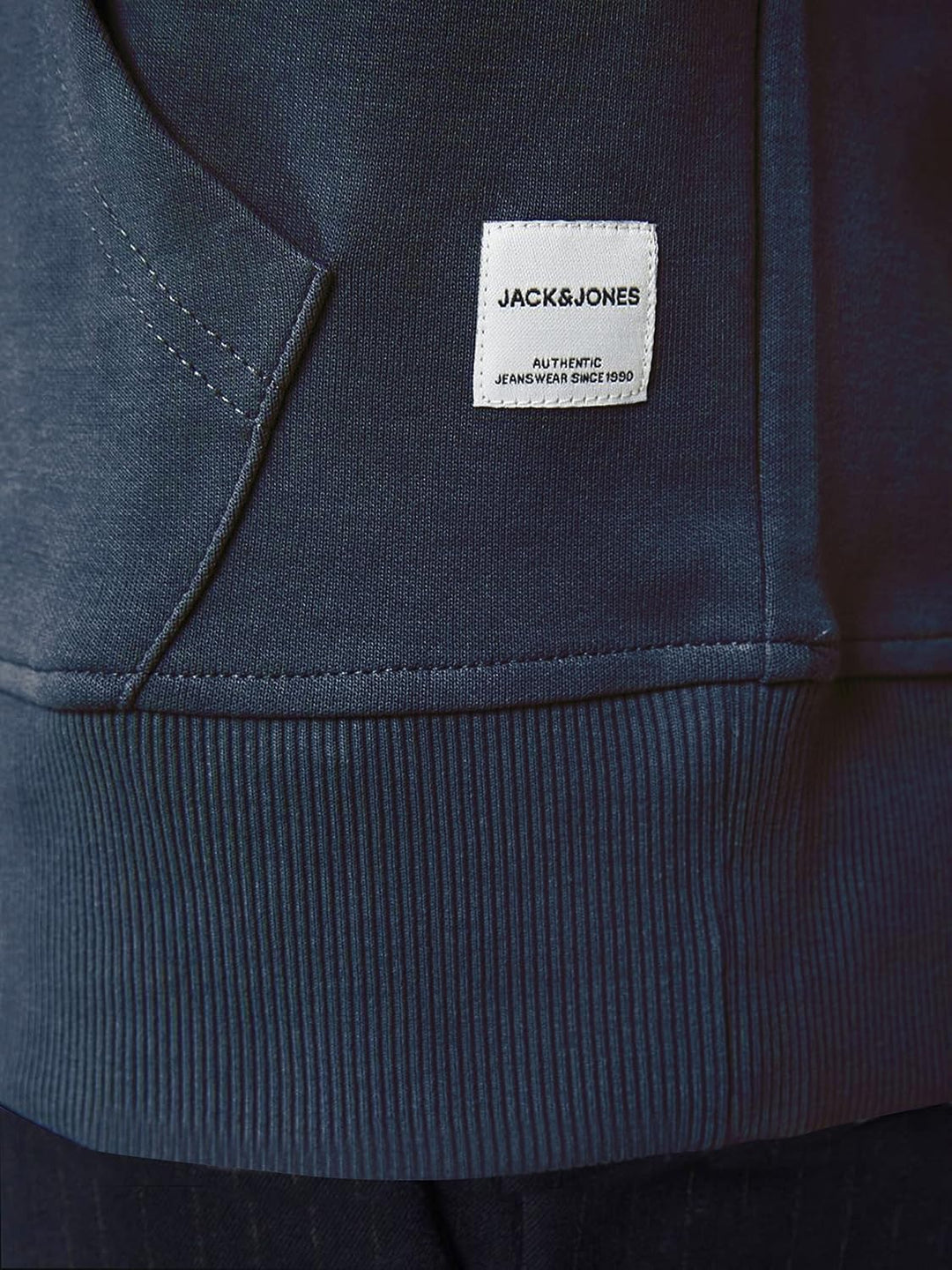 JACK &amp; JONES Male Kapuzenpullover Einfarbig Kapuzenpullover | Hoodie XS Insignia Blue, XS Insignia B
