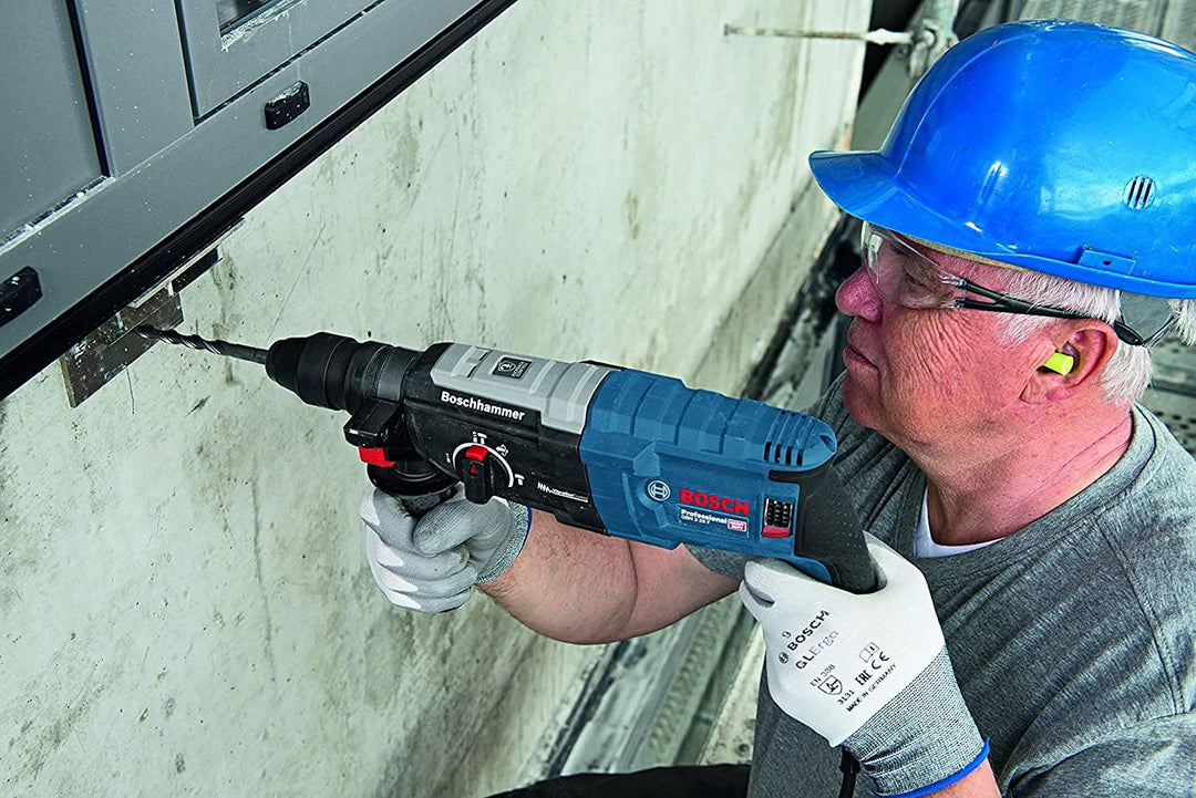 Bosch Professional Bohrhammer GBH 2-28 F (SDS-plus-Wechselfutter, 13 mm Schnellspannbohrfutter, Hand