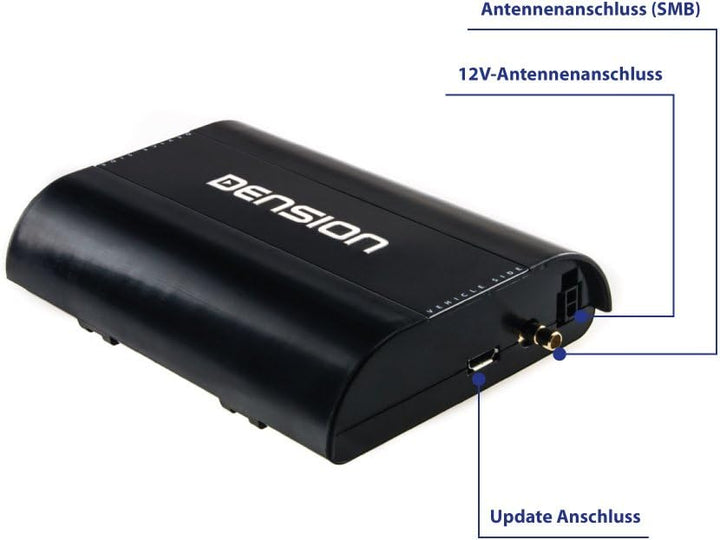 DENSION DAB+U (DBU3GEN) Universal Digitalradio DAB+ Interface für zu Hause & für Fahrzeuge mit werks