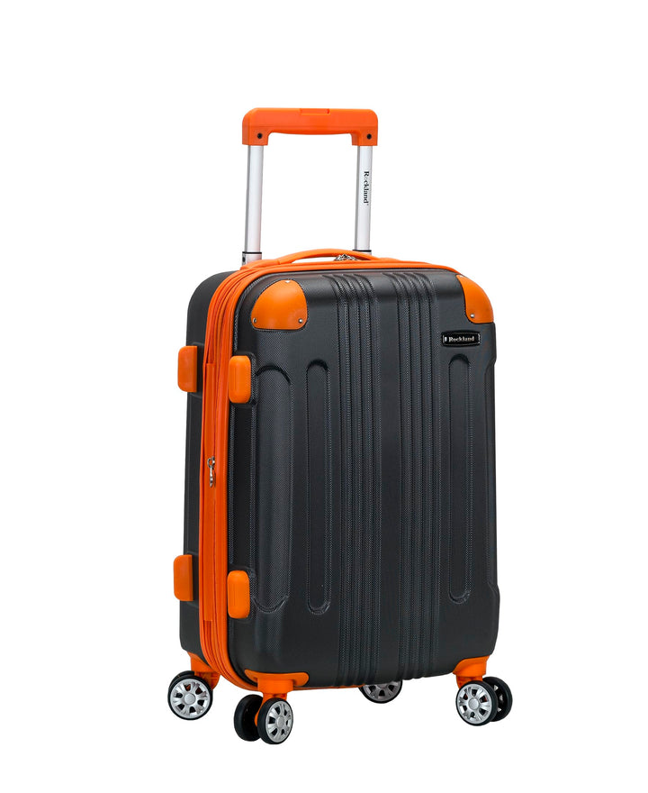 Rockland London Hardside Spinner Rad Gepäck, Dunkelgrau, Carry-On 20-Inch, London Hartschalen-Koffer