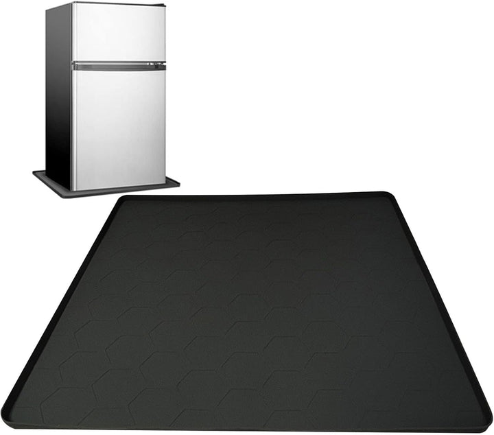 -Kühlschrank-Silikonmatte, Kühlschrankmatte mit erhöhtem Rand, multifunktionaler Bodenschutz für -Kü