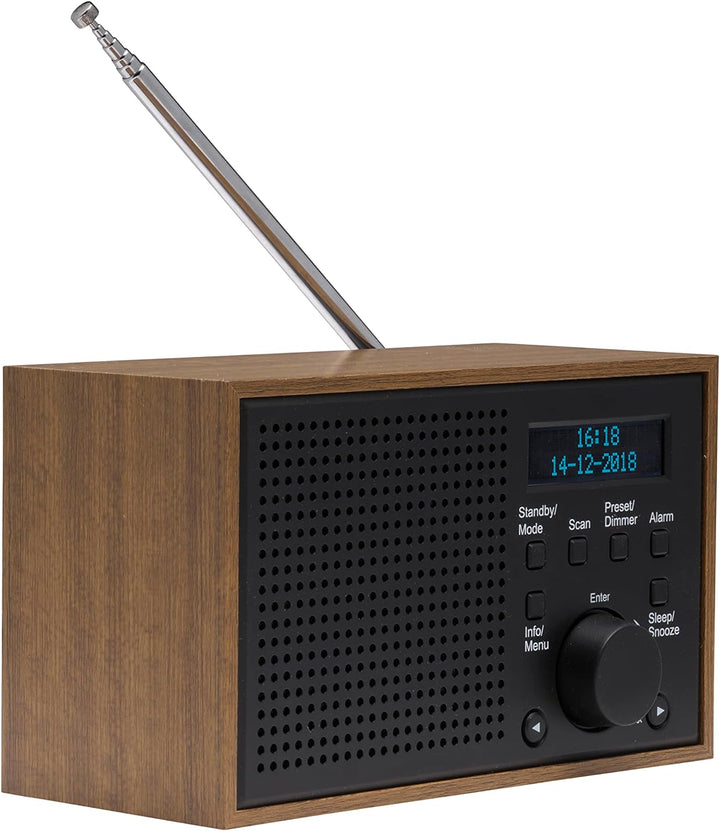 Denver DAB-46 Tischradio DAB+, UKW Grau 111000000000, Grau