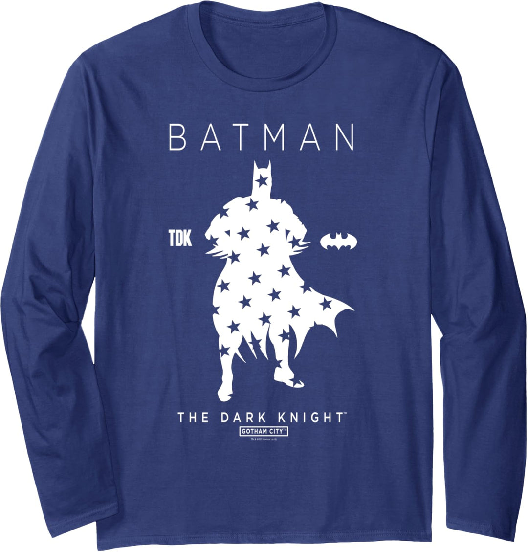 Batman Star Silhouette Langarmshirt