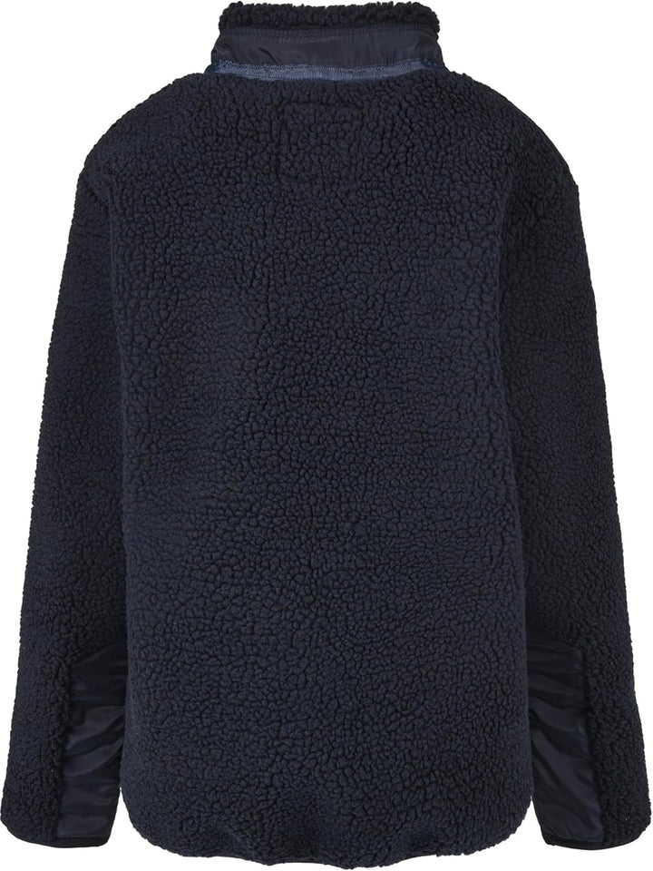 Urban Classics Jungen Boys Sherpa Jacket 158-164 midnightnavy, 158-164 midnightnavy
