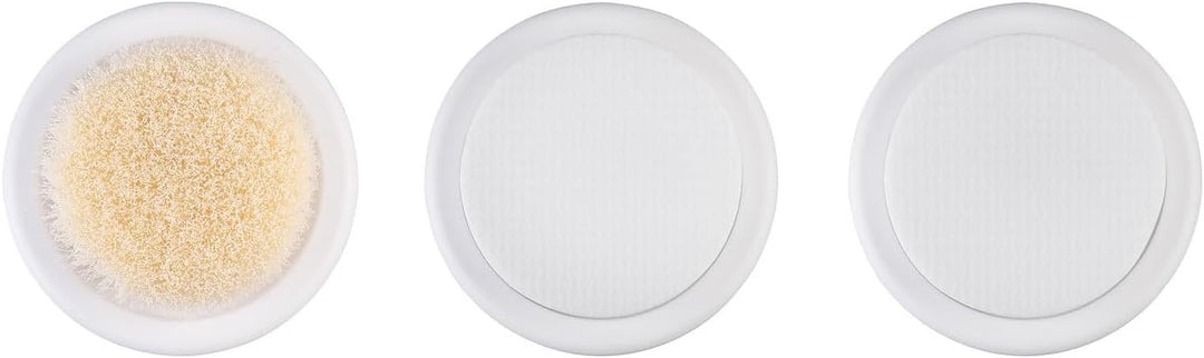 Eincremhilfen: 2er-Set Rücken-Eincremehilfen & Duschbürsten, 6 Köpfe, klappbar 41,5cm (Rückeneincrem