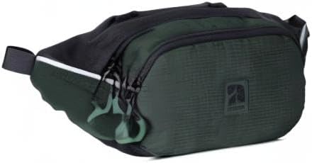 AUDETIC Bauchtasche Damen & Herren Oliv - Drip - Gürteltasche für Sport Outdoor Stadt - Hüfttasche S