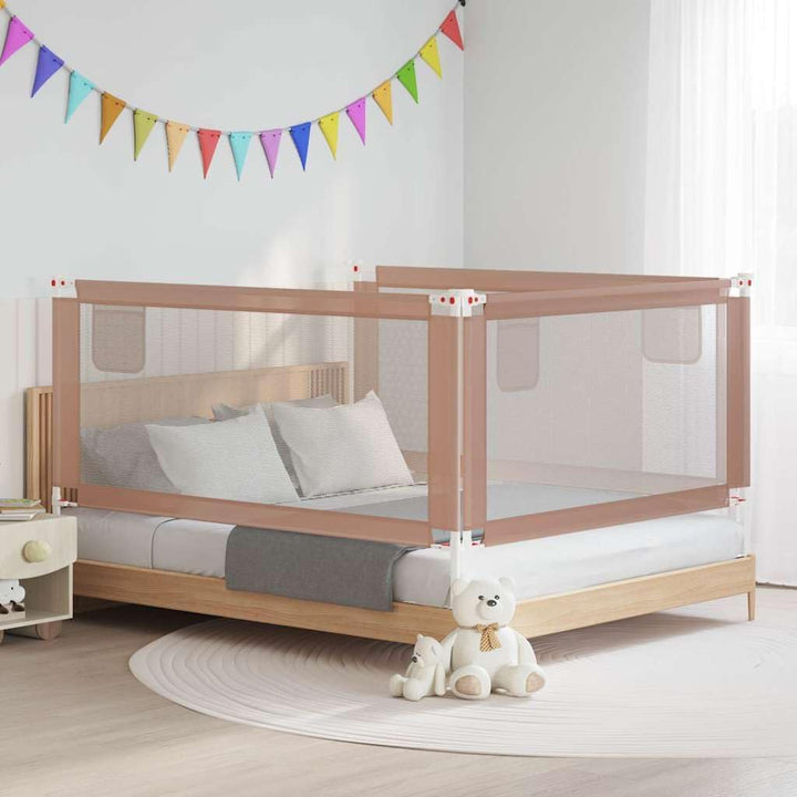 vidaXL Kleinkind Bettschutzgitter Bettgitter Kinderbettgitter Babybettgitter Gitter Kinderbett Babyb