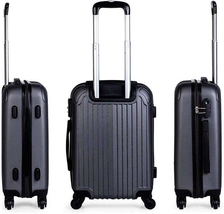 ITACA - Trolley Handgepäck Cabin Trolley Koffer Reisekoffer Hartschalenkoffer mit Zahlenschloss - Ka