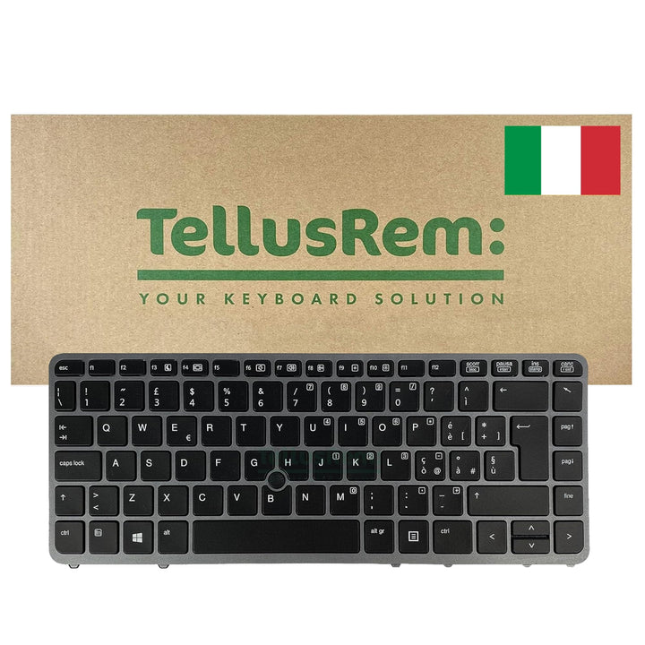 ersatztastatur Italienisch Nicht Hintergrundbeleuchtung für HP 840 G1, 840 G2, 850 G1, 850 G2 Non-Ba