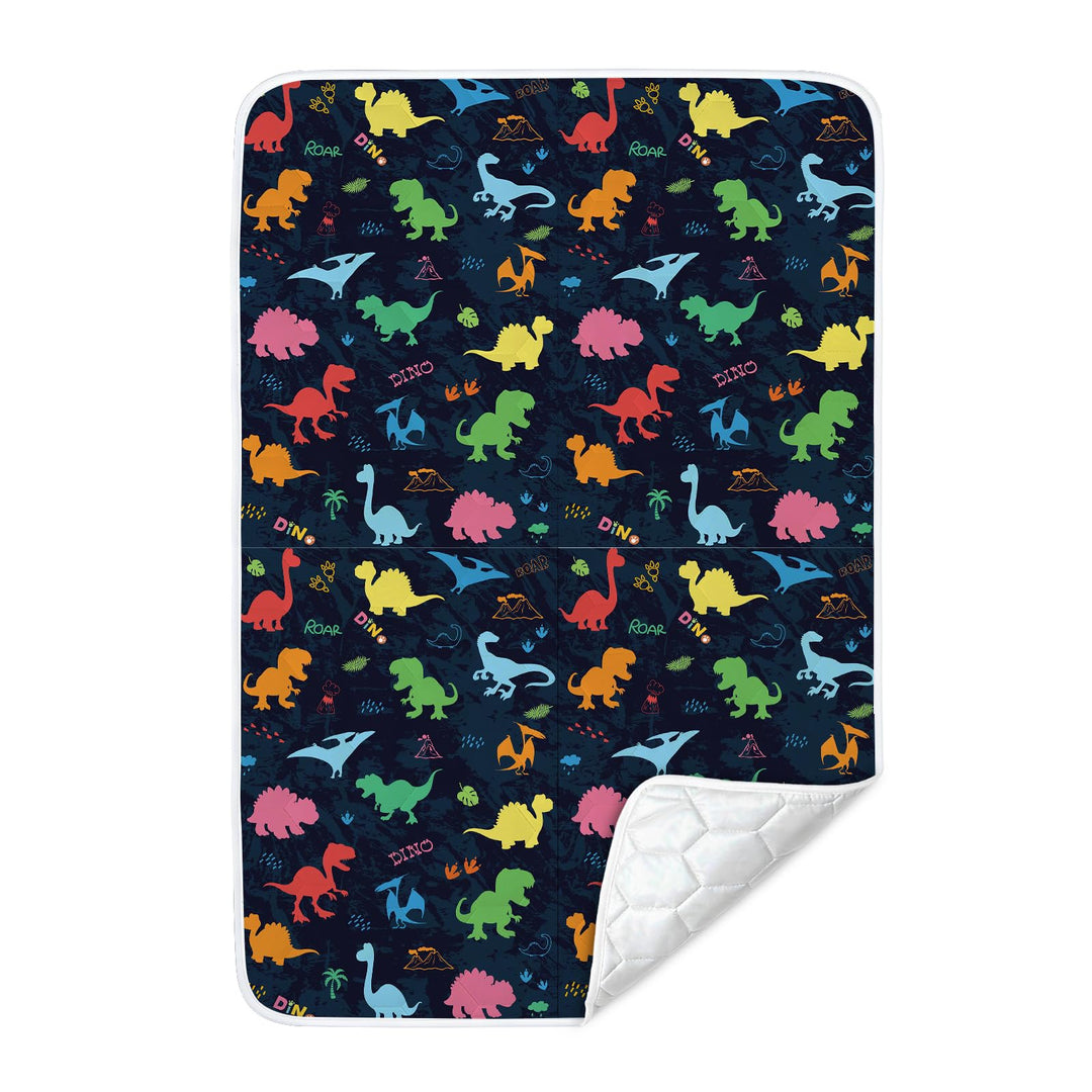 Dinosaurier-PIPI-Pads, Töpfchen-Trainingsbett-Pads, 100% wasserdicht und Bettnässtücher für Einzel-