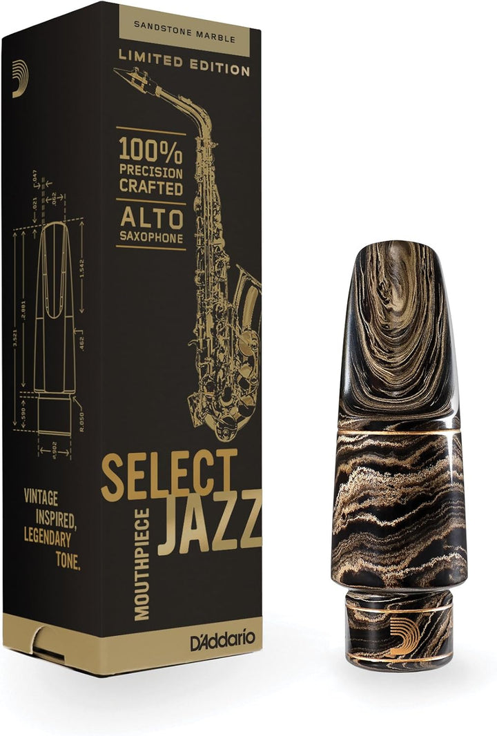 D'Addario Woodwinds Saxophon-Mundstück Tenor-Saxophon D6M, 2.54mm, Tenor-Saxophon D6M, 2.54mm