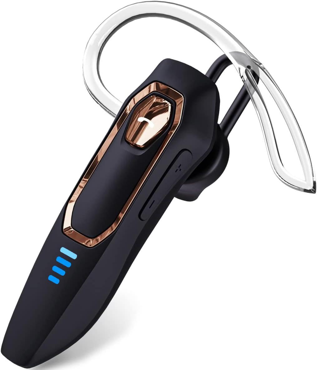 Micool Headset Bluetooth Handy, mit Geräuschunterdrückung Mikrofone Freisprech Bluetooth 5.4 Headset