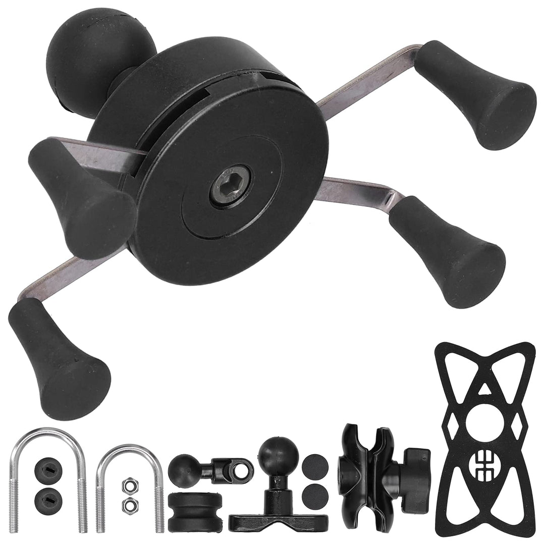 Yctze Motorrad Handyhalter, Handyhalter Kunststoff Metall X-Grip Lenkerhalterung Modifikation Univer