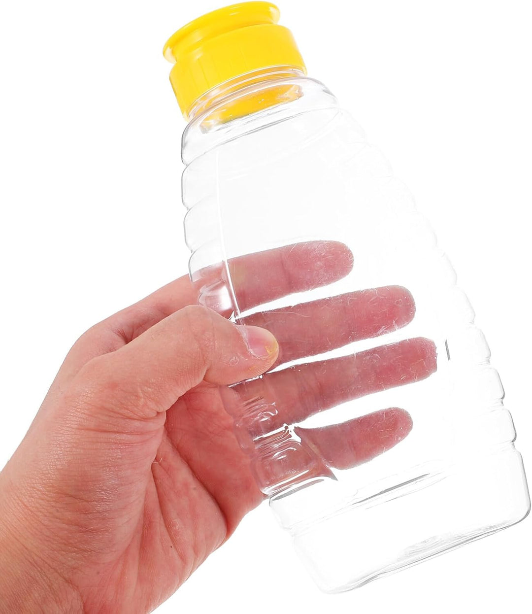 Cabilock Honigspender Quetschflasche 16 Cm Transparent Kunststoff Mini Honiggläser Für Küche Haushal