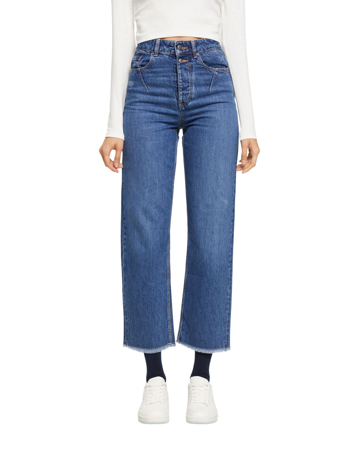 ESPRIT Damen Jeans 31W / 28L 902/Blue Medium Wash, 31W / 28L 902/Blue Medium Wash