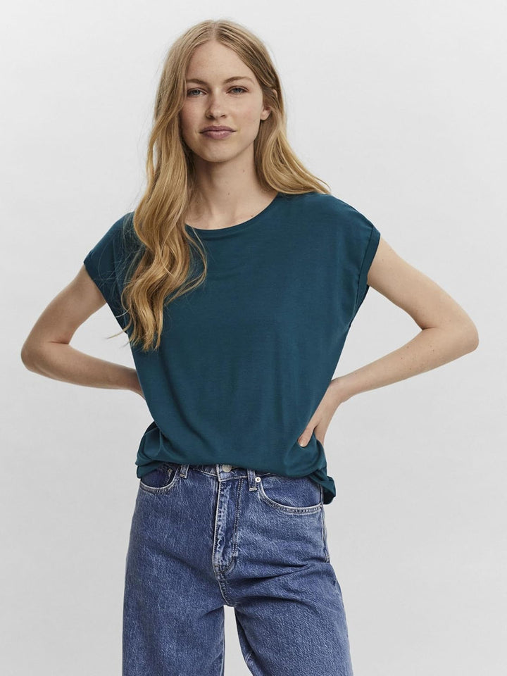 VERO MODA Damen Vmbianca Sl Tank Top Noos T-Shirt XS 3er Pack (Golden Yellow, Bright Rose, Moroccan