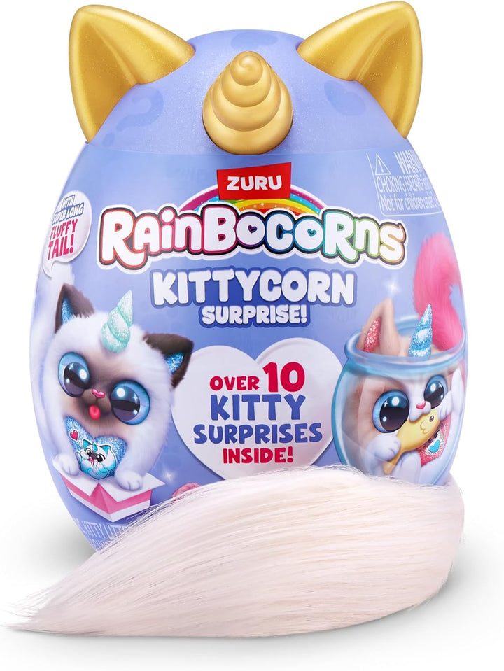 Kittycorn Surprise Serie 3 (Nia) von ZURU, Plüschtier, Plüschtier zum Sammeln, Überraschungseier für