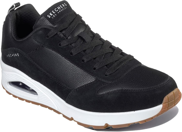Skechers Damen Uno Sneaker 41 EU Schwarz, 41 EU Schwarz