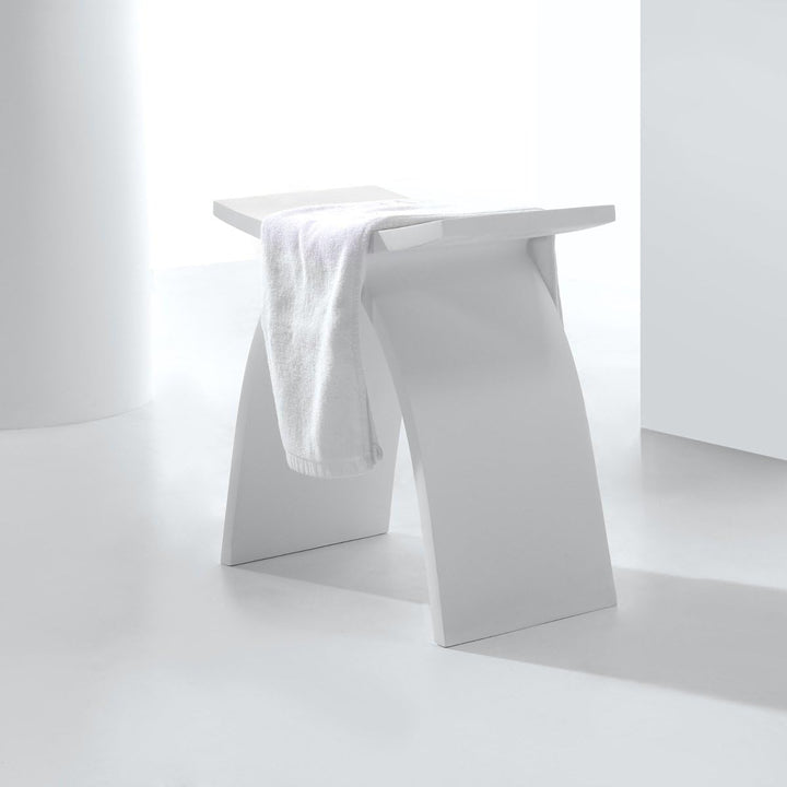 Design Kunststein Spa Badhocker/Duschhocker/Sitzhocker/Duschstuhl/Duschsitz/Luxusbadhocker aus hochw