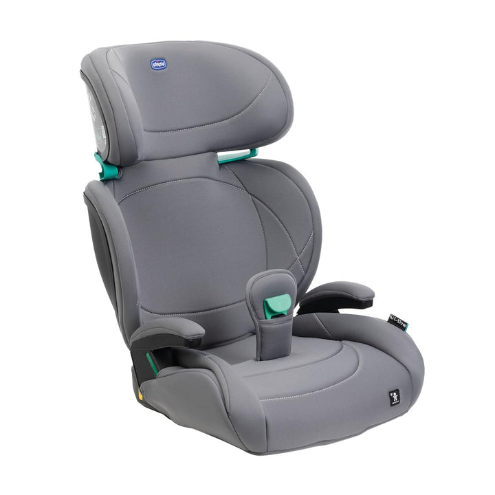 Chicco Quizy Lite i-Size, Kinderautositz 3-12 Jahre (100-150 cm), Gewicht 15-36 kg, einfach einzubau