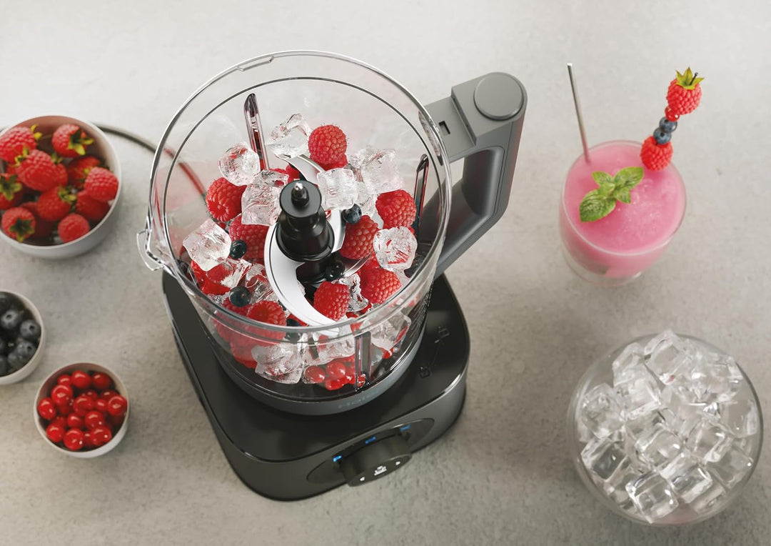 Haier HBL7W5 011 Küchenmaschine Serie 7, 6 Programme: Hacken, Mixen, Eiszerkleinern, Creme, Kneten u