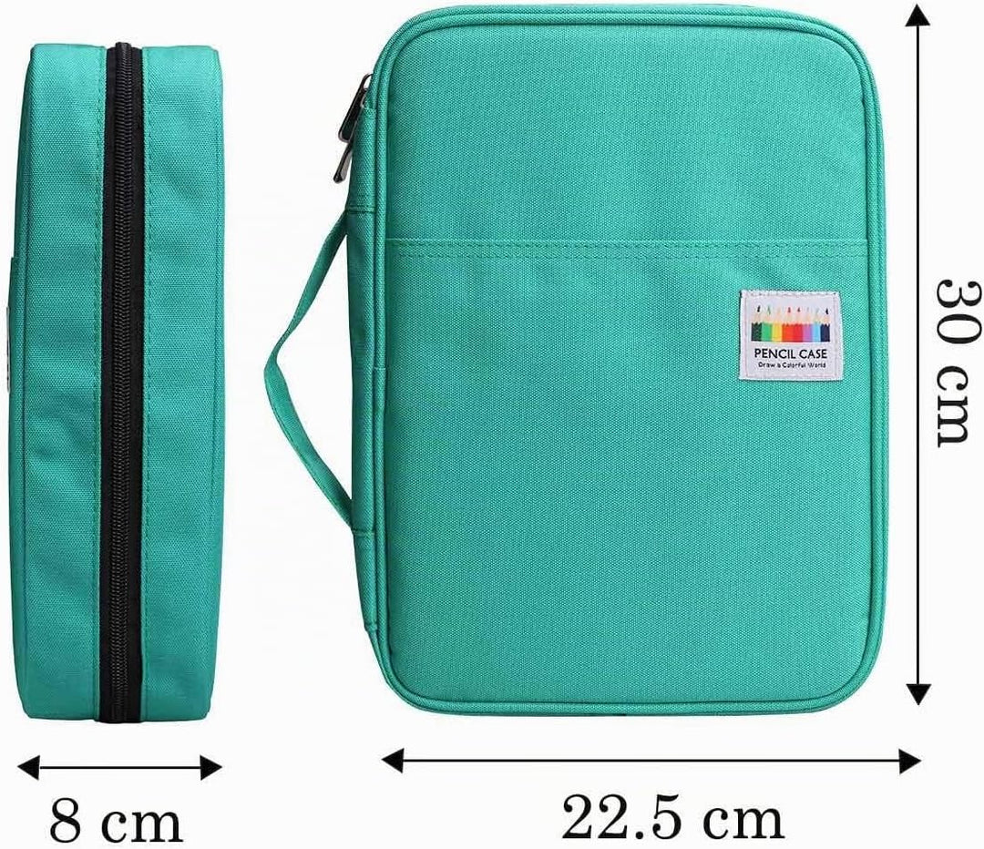 JAKAGO Grosse Federmäppchen XXL mit 220 Schlitze Stifte Aufbewahrung, Wasserdichtes Stiftetasche für