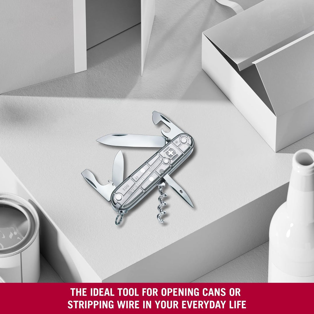 Victorinox Schweizer Taschenmesser, Spartan, Multitool, Swiss Army Knife mit 12 Funktionen, Klinge,