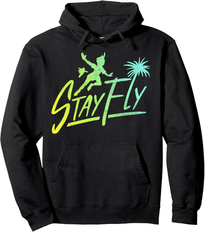Disney Peter Pan Stay Fly Gradient Silhouette Pullover Hoodie