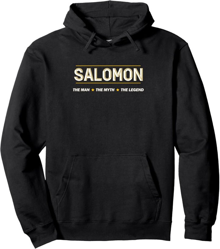 SALOMON the Man the Myth the LEGEND | Mythos Legende Name - Pullover Hoodie