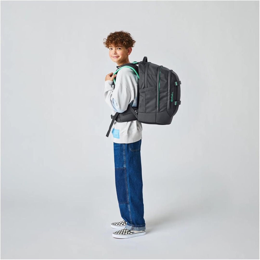 Satch Pack ab 5. Klasse ergonomisch 30L Stauraum standfest Organisationstalent Einheitsgrösse Mint P
