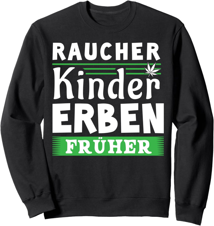 Raucherkinder erben früher Sweatshirt