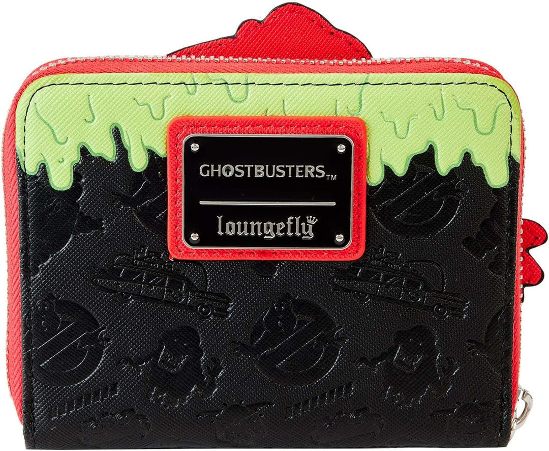 Loungefly Geldbörse mit umlaufendem Ghostbusters-Logo, Schwarz, Einheitsgrösse
