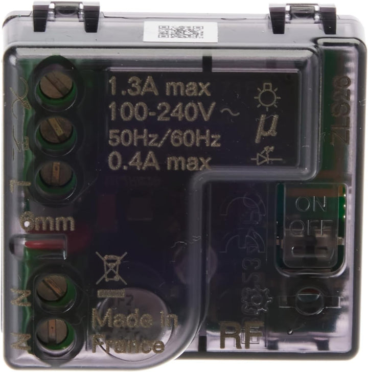 Bticino 3584C Living Now Micro-Module angeschlossen, 300 W Single, Single