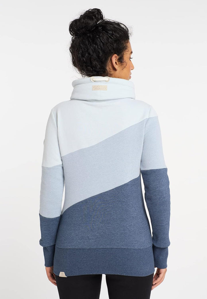 Ragwear Damen Sweatshirt Rumika Sweater M Hellblau, M Hellblau