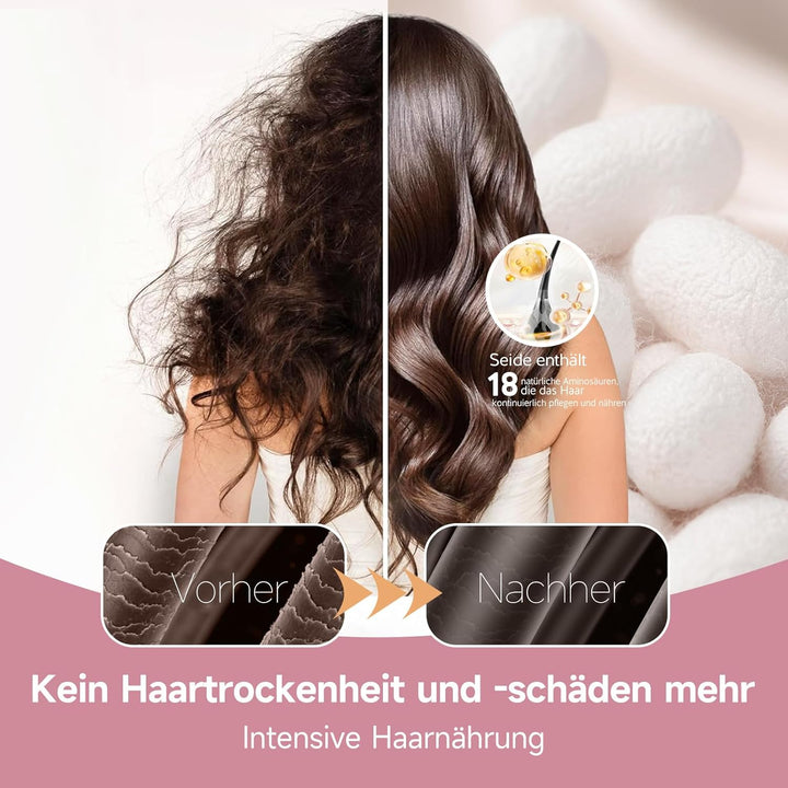 Umisleep 22 Momme Schlafhaube zum Schlafen mit Maulbeerseidenfutter, Doppelschicht Schlafmütze, Vers