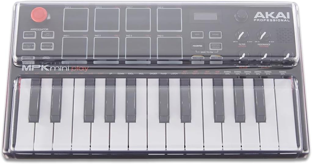 Decksaver DSLE-PC-MINIPLAY Klavier oder Keyboard Hülle
