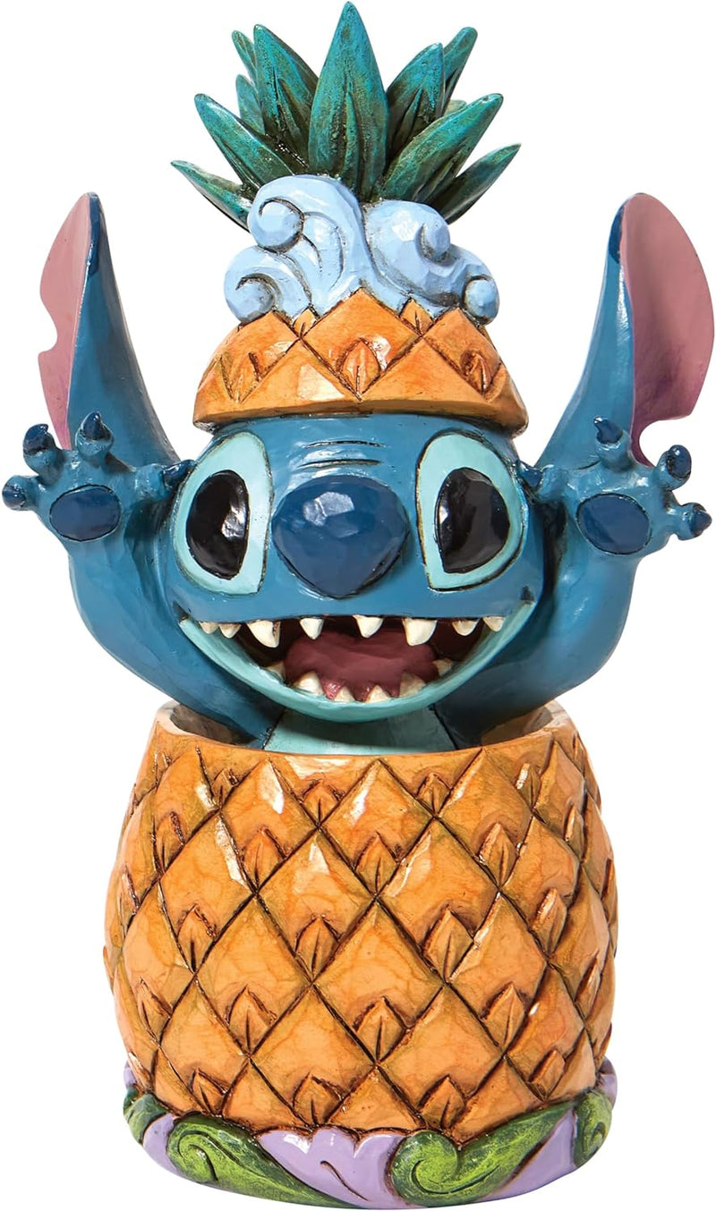 Disney Traditions Stitch In A Ananas Figur, Höhe 14,5 cm height 14.5cm Mehrfarbig, height 14.5cm Meh