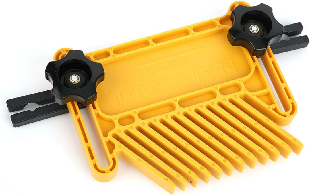 2Pcs 6,5 Zoll/3,5 Zoll Holzbearbeitung Federbrett Set Gelbe Federbretter für Tischkreissäge Bandsäge