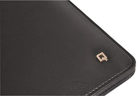 Desq Leder A4-Schreibmappe Schlankes Dutch Design 3692 Schwärz
