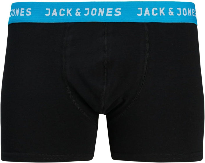 Jack Jones Boxershorts 4er Pack Mix Trunks Boxer Short Unterhose M Mix/Black 4pack, M Mix/Black 4pac