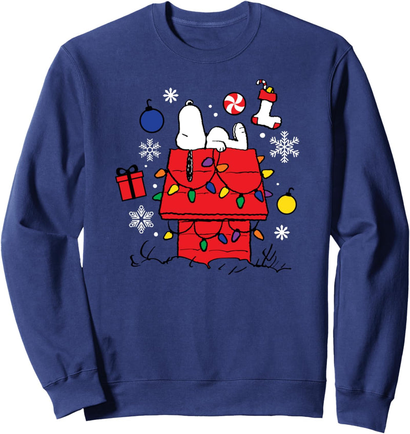 Peanuts Weihnachten Snoopy Träumen Sweatshirt