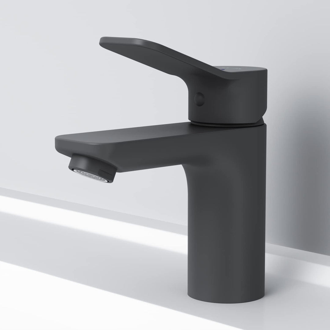 AM.PM X-Joy FXA82122 Wassersparende Einhebel-Waschtischarmatur, kratzfester Wasserhahn, leicht zu re